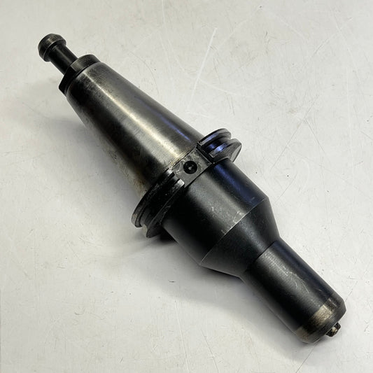 Cat 50 End Mill Holder & Retention Knob  ~1/2" Bit Hole Dia (Used)