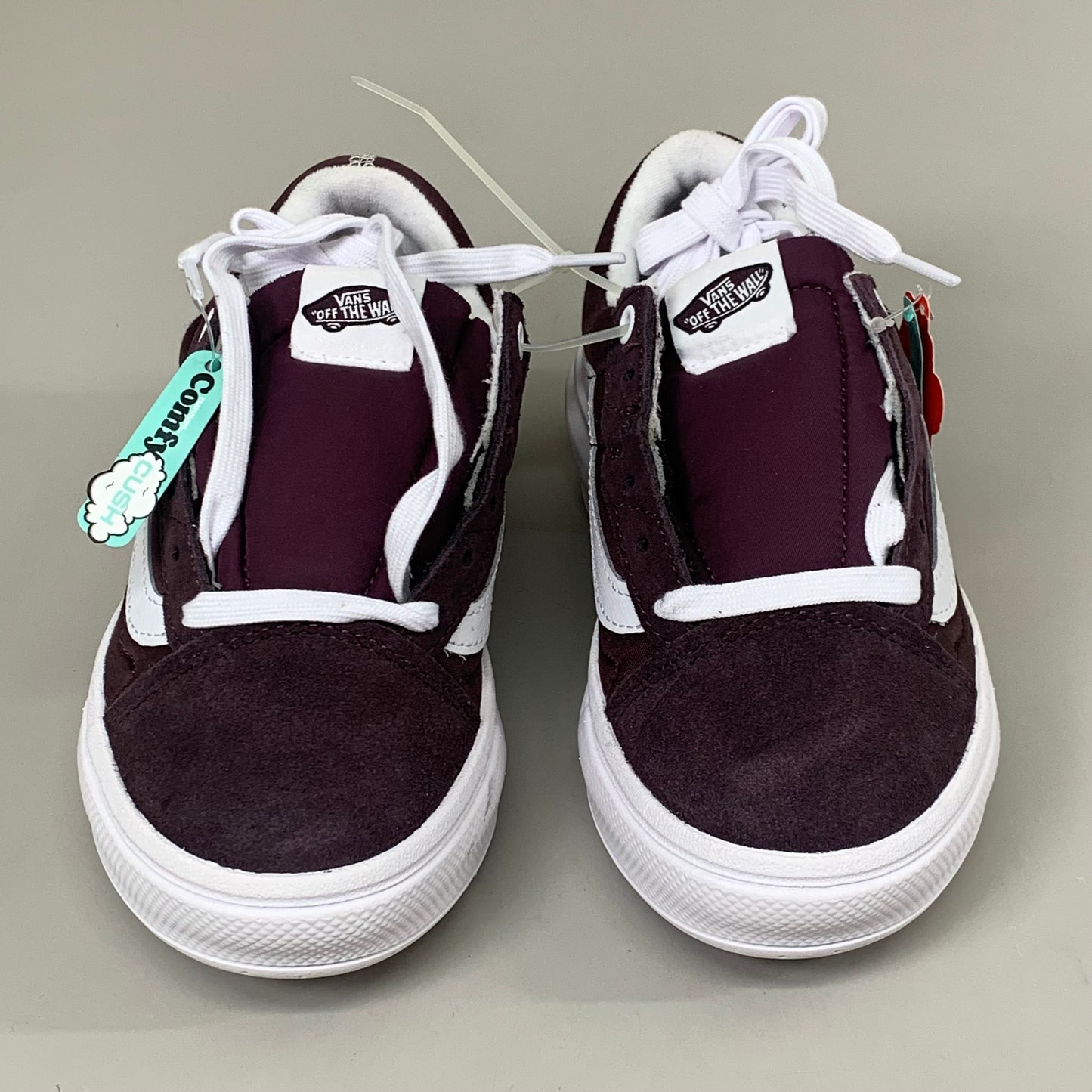 VANS Old Skool Overt Sneakers Extra Cushion Men's SZ 4 Women's SZ 5.5 Burgundy