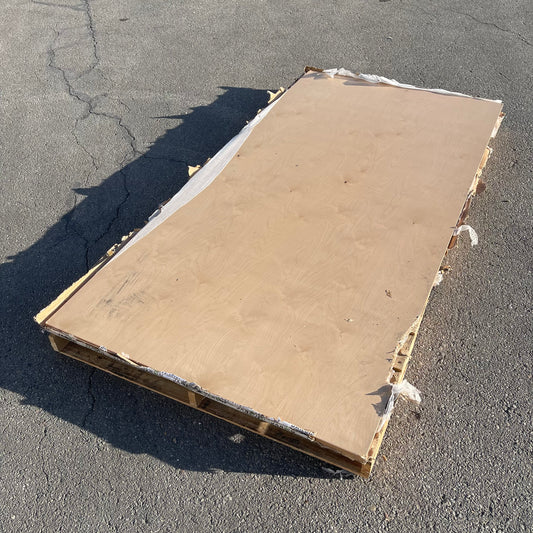 ZA@ Pallet of JARLIN Cabinet Wood 96”x48” (AS-IS)