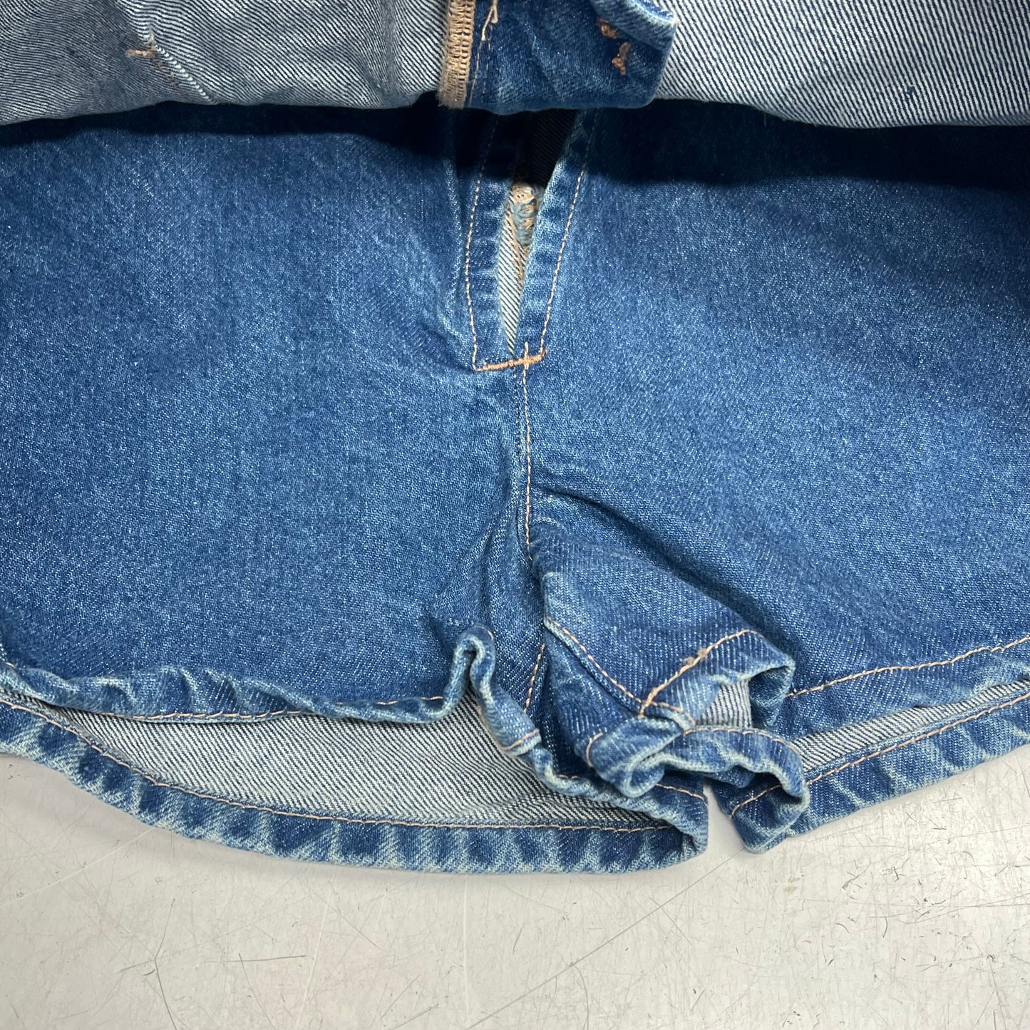 FREE PEOPLE  Gallivanting Peekaboo Skort Women's Sz 28 Blue Rebel OB1904070