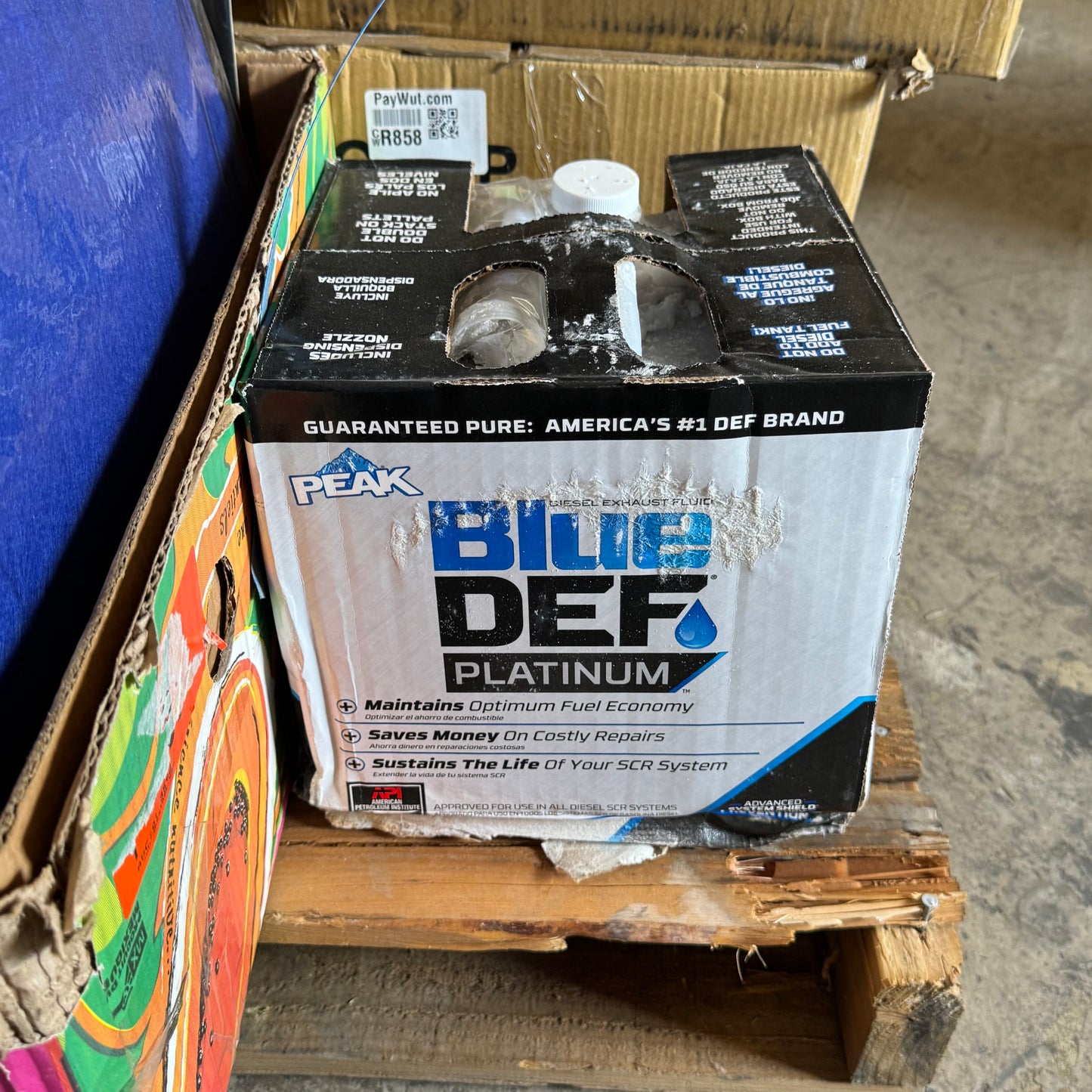 ZA@ Pallet of MIXED Rubber Bands, Food, Air Filter, Conventional Certificates, Clothes, Etc… (AS-IS)