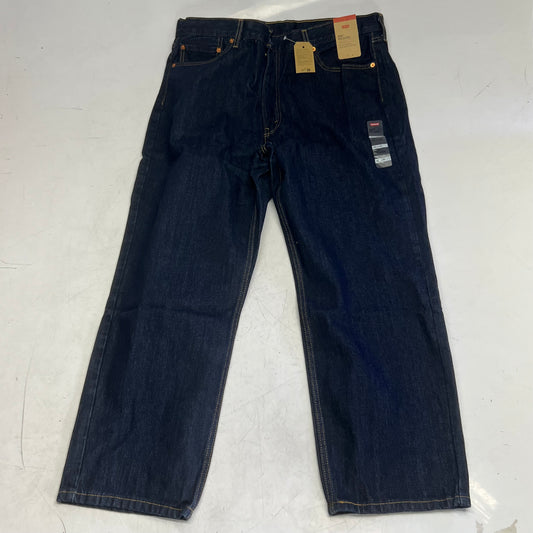 LEVIS 550 Relaxed Fit Jeans Men's Sz 40 X 30 Rigid Blue 005500216