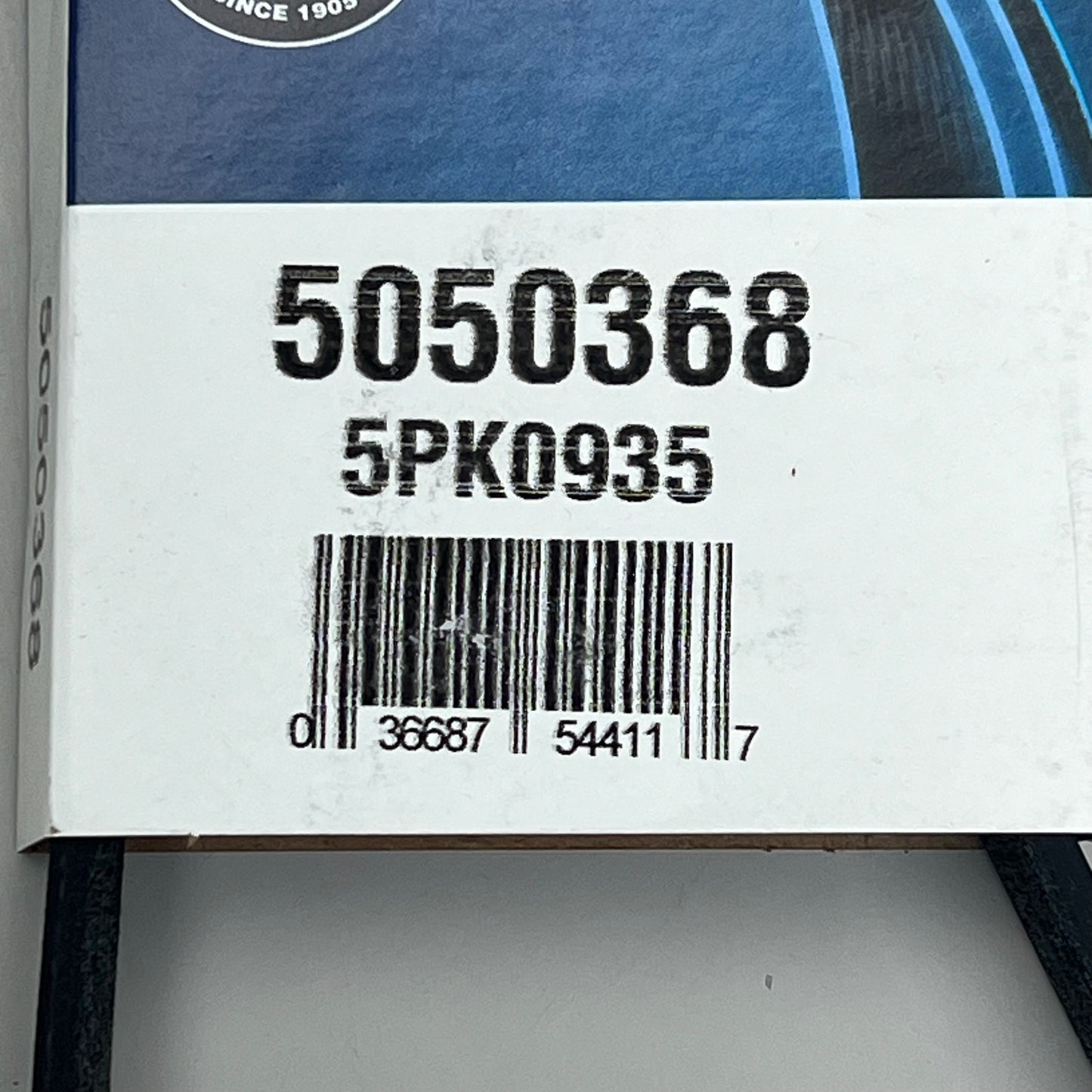 DAYCO Poly-V Serpentine Belt for Acura & Volkswagen Etc 5050368 OEM