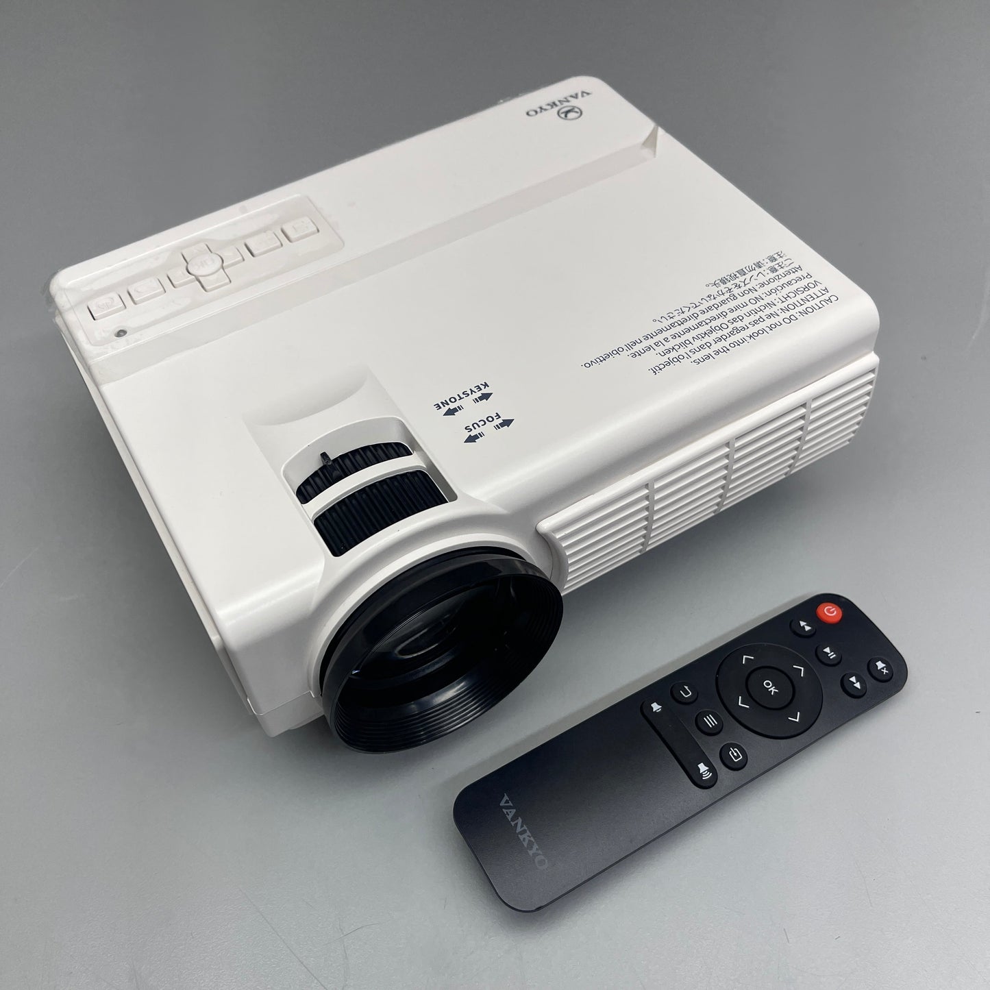 ZA@ VANKYO Leisure 3 Video Projector 480p HDMI/USB 8"W x 6.25"L White D