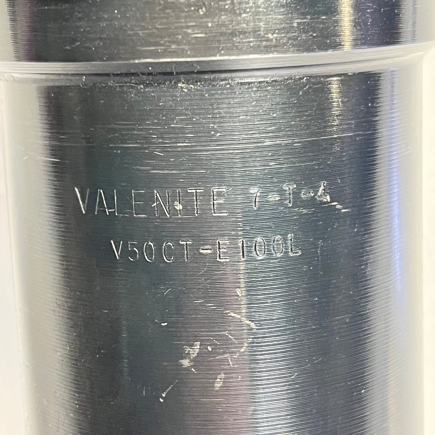 VALENITE CAT 50 Endmill Holder for CNC Machining  ~ 1" V50CT-E100L (Used)