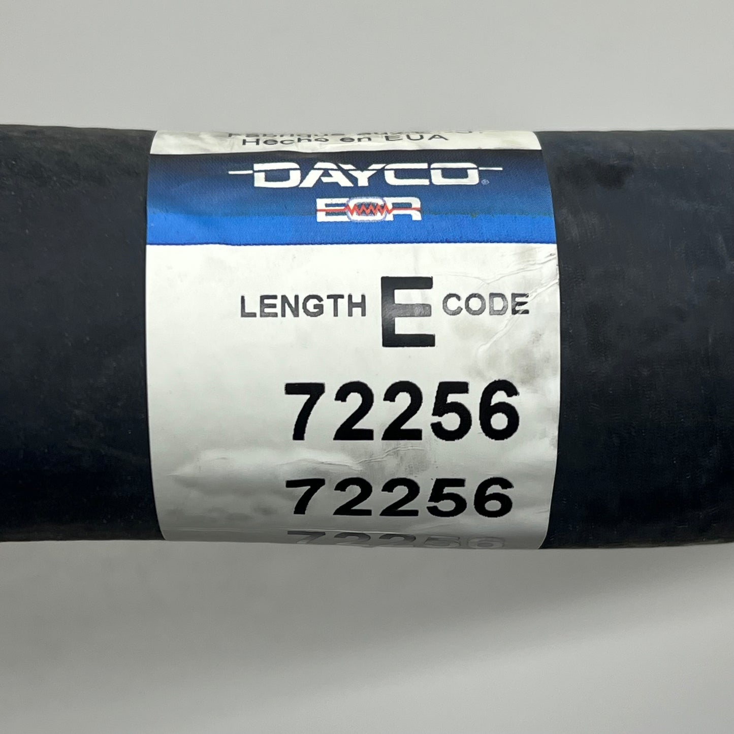 DAYCO Curved Radiator Hose Upper EPDM Rubber Compound 72256