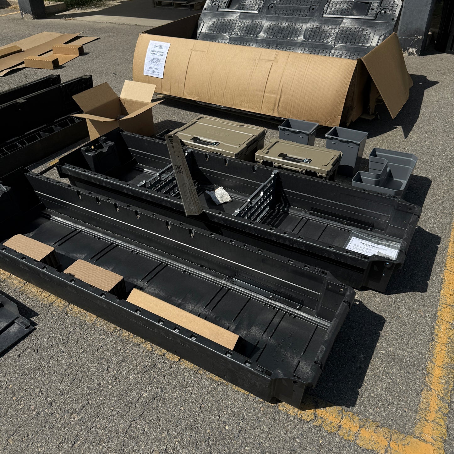 DECKED XG7 Drawer System Chevy GMC Silverado Sierra 1500 6’6” 2019-26 (Open Box)