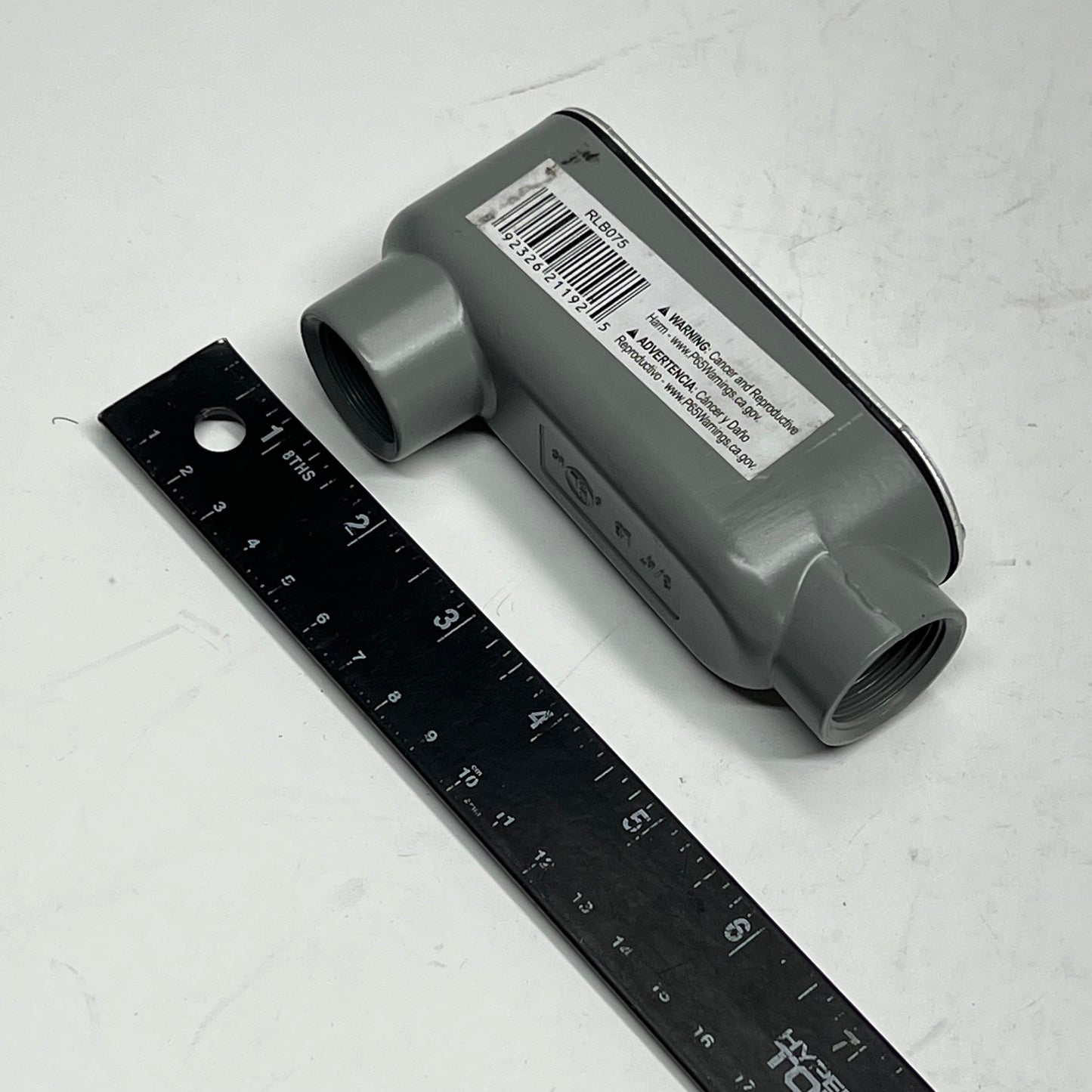 TAYMAC (2 PACK) Type Lb Conduit Body W/ Nbr Synthetic Rubber Gasket 3/4" RLB075