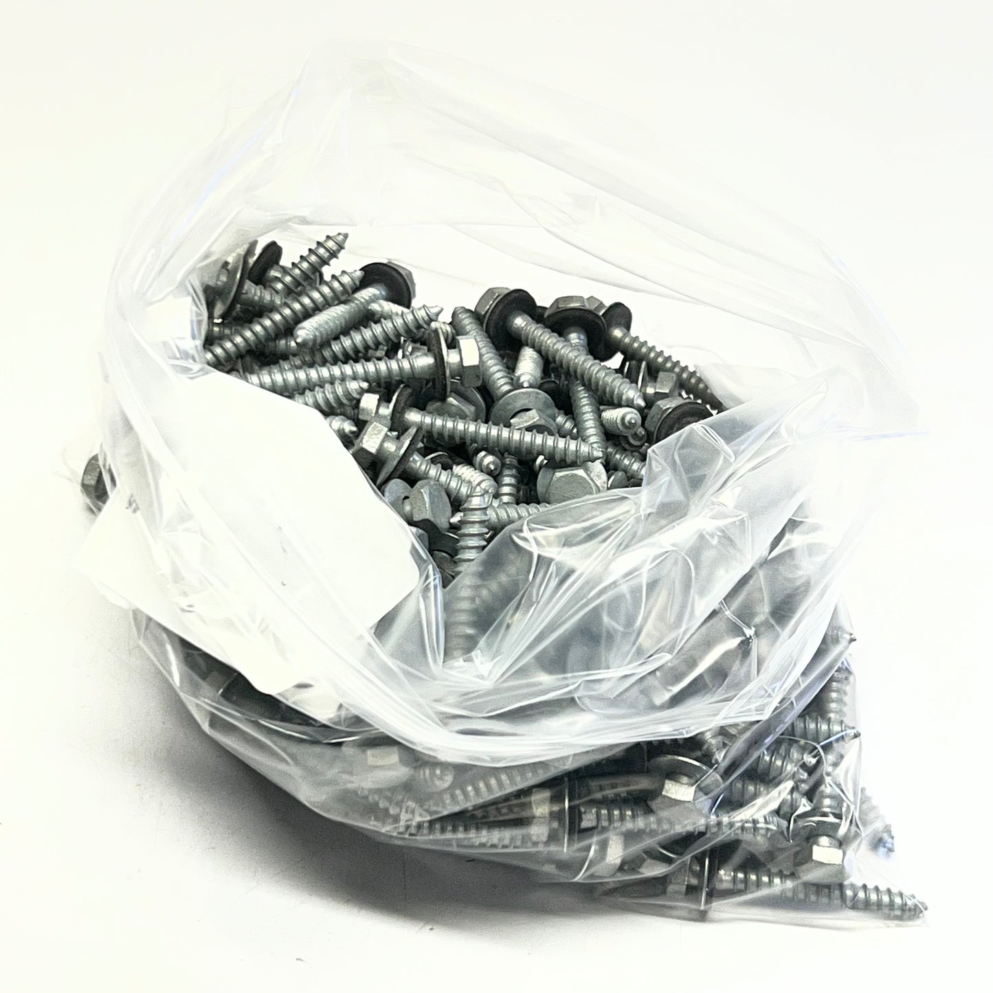 (200 SCREWS) Metal Roofing Screws Sz 2-1/2" Galvanized Hex Head