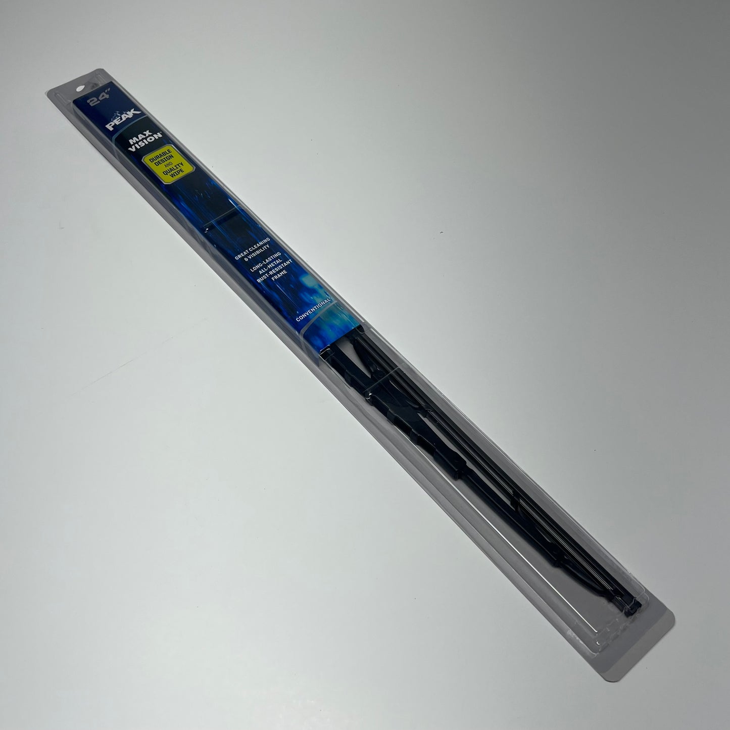 PEAK Max Vision Wiper Blades Maximum Driving Visibility 24" Black MXV241