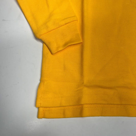 ZA@ FRENCH TOAST  Schoolwear Made for Kids Long Sleeve Polo Boys Sz L Gold 1009