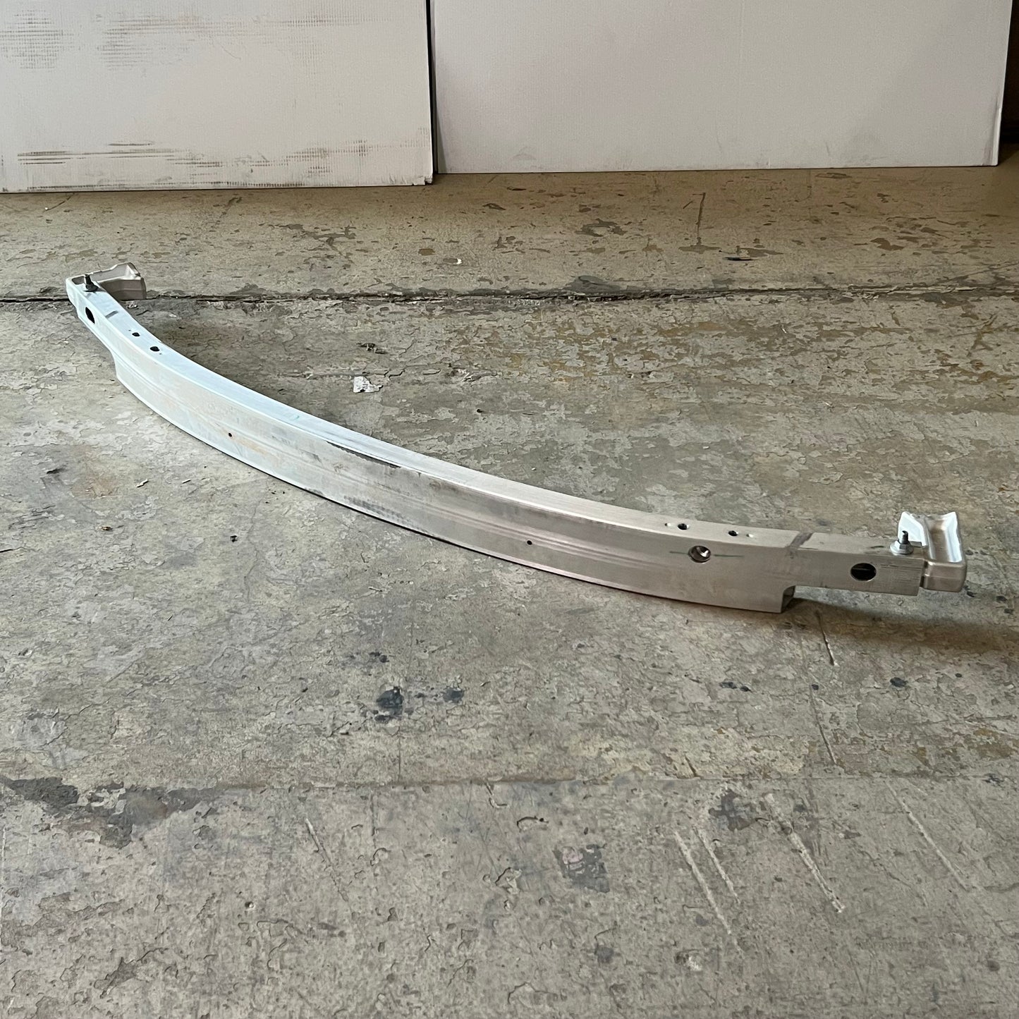 TESLA Front Bumper Sz 58" L x 3.5" H, Silver 148760100F