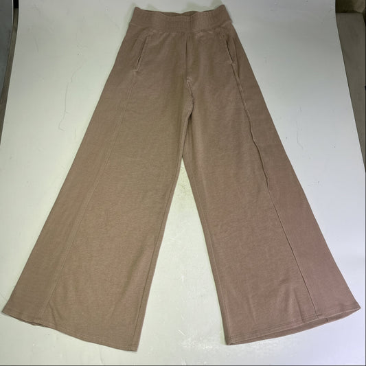 FREE PEOPLE Go To Long Sleeve Set Relaxed Fit Women's Sz M Ivory 93914455