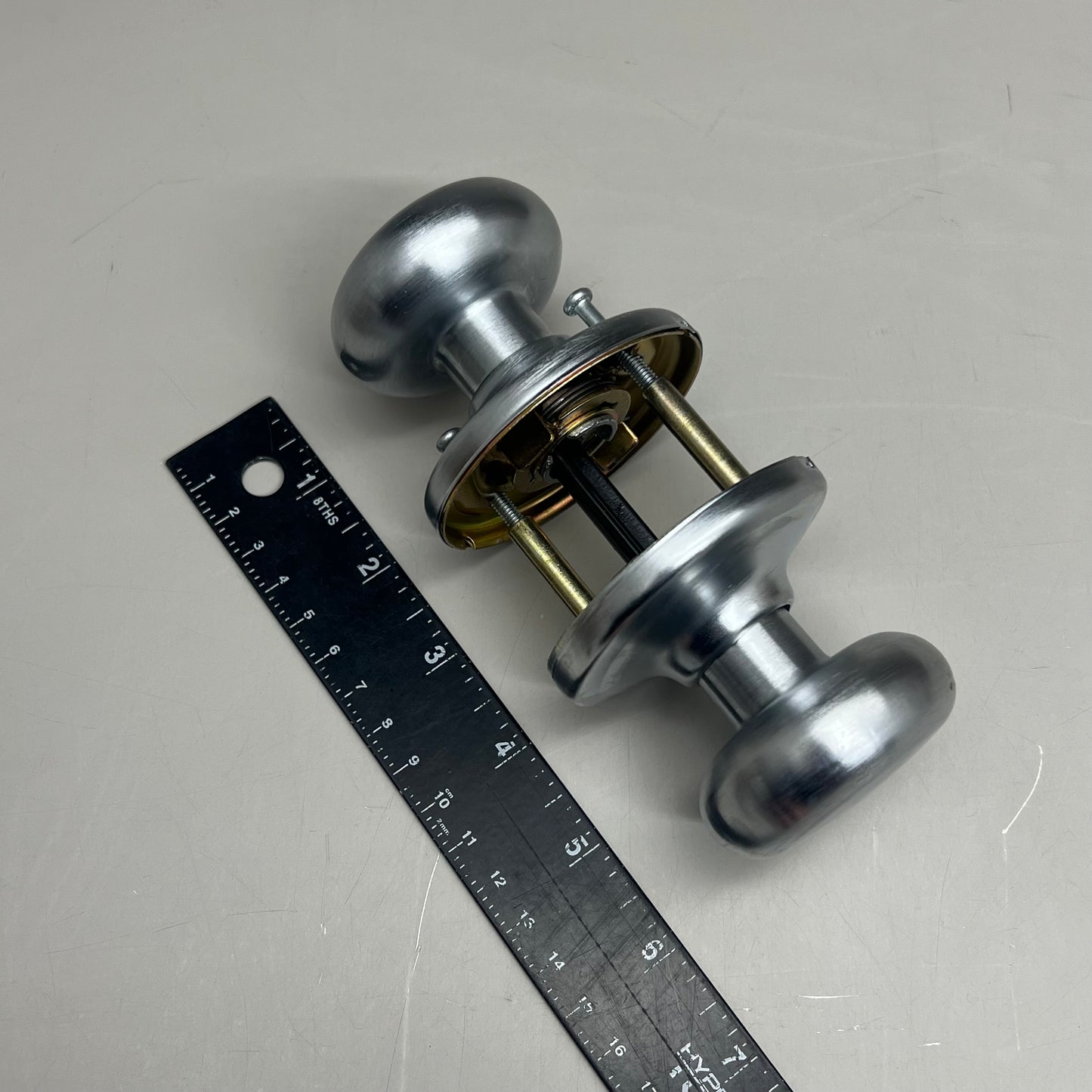 KWIKSET Passage Hancock Door Lock Knob 720H 26D Satin Chrome 97200956