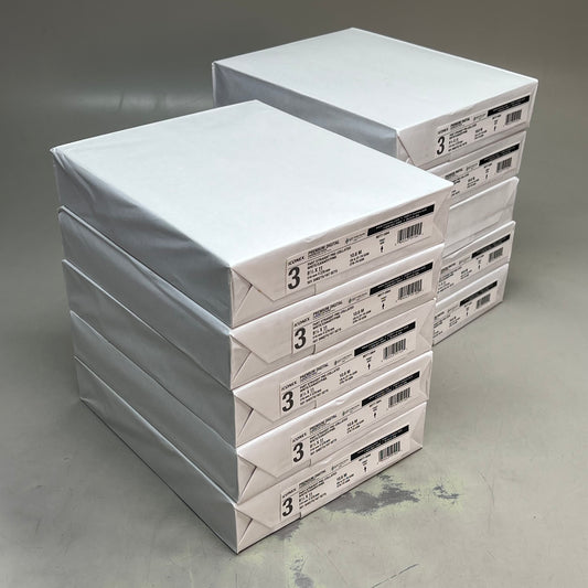 ICONEX (5010 SHEETS) Premium Digital Carbonless White/Pink/Canary 9077-1004