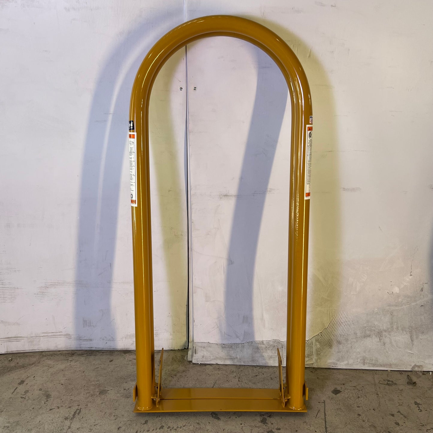 KEN TOOLS Wide Base Portable Tire Inflation Safety Cage 2 Bar Yellow T100A