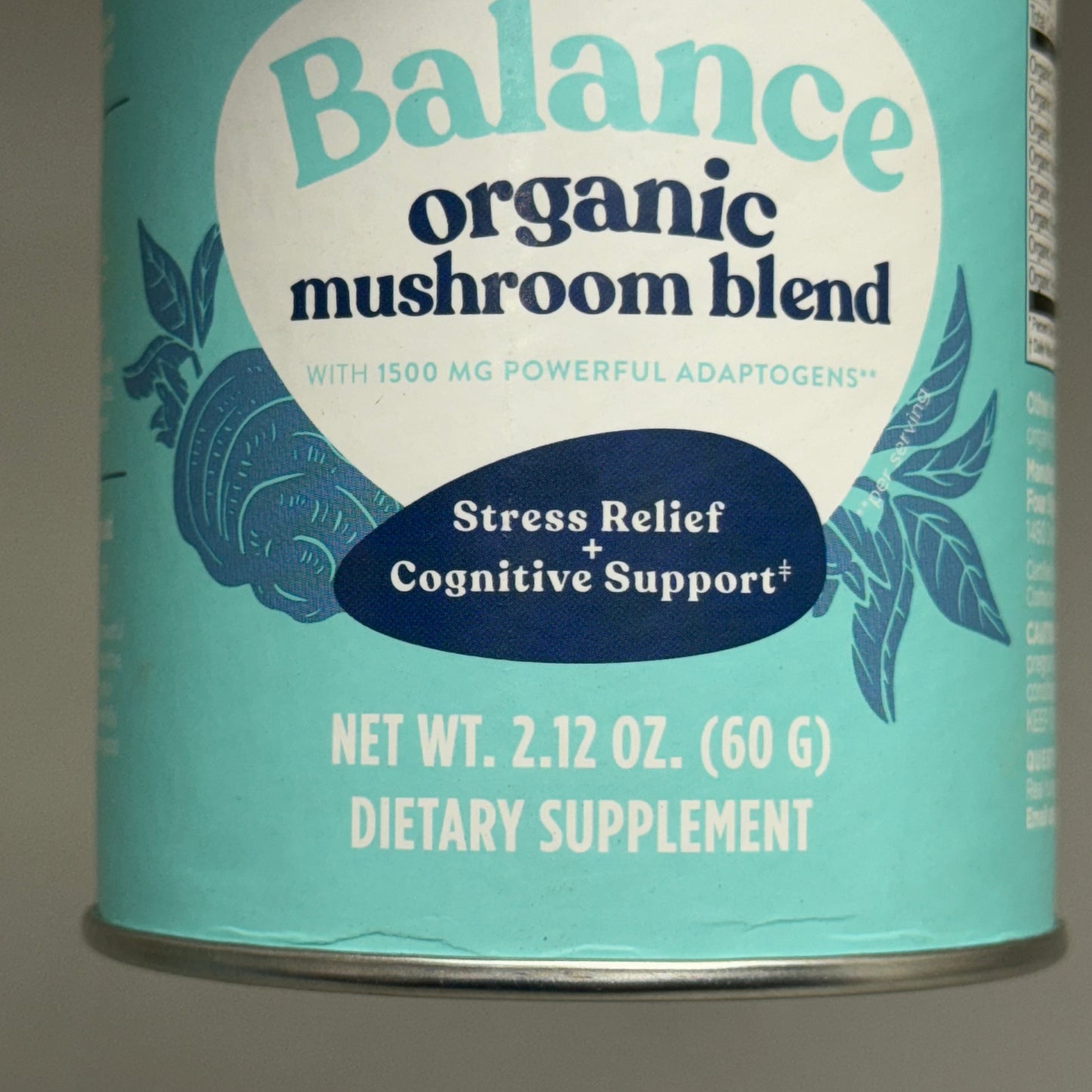 FOUR SIGMATIC (6 Pack) Balance Organic Mushroom Blend Dietary Supplement BB 02/26