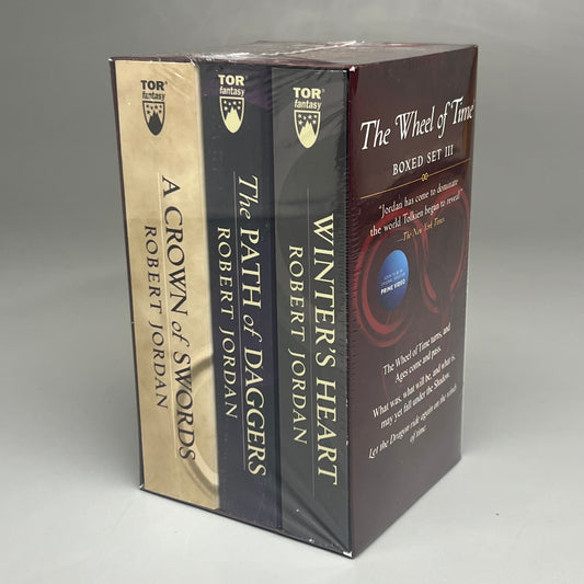 THE WHEEL OF TIME Boxed Set lll: Books 7-9 by ROBERT JORDAN (New, Sealed)