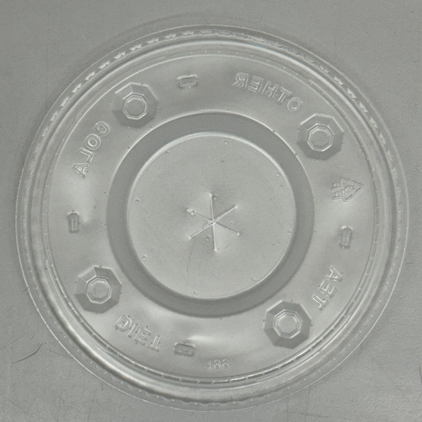 BERRY Clear Jackson’s Plastic Cup Lids 1500PK!