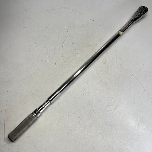 SNAP ON Torque Wrench 120-600 Ft.Lbs - 3/4 DR Ratchet Head L872 QD4R600 (Used)