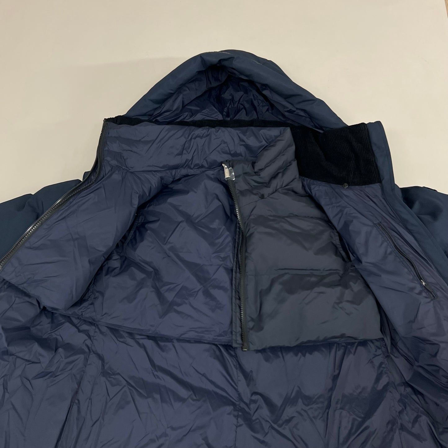 SAMSHIELD Michaela Equestrian Winter Rain Coat Rain Jacket Women's Sz S Navy Blue