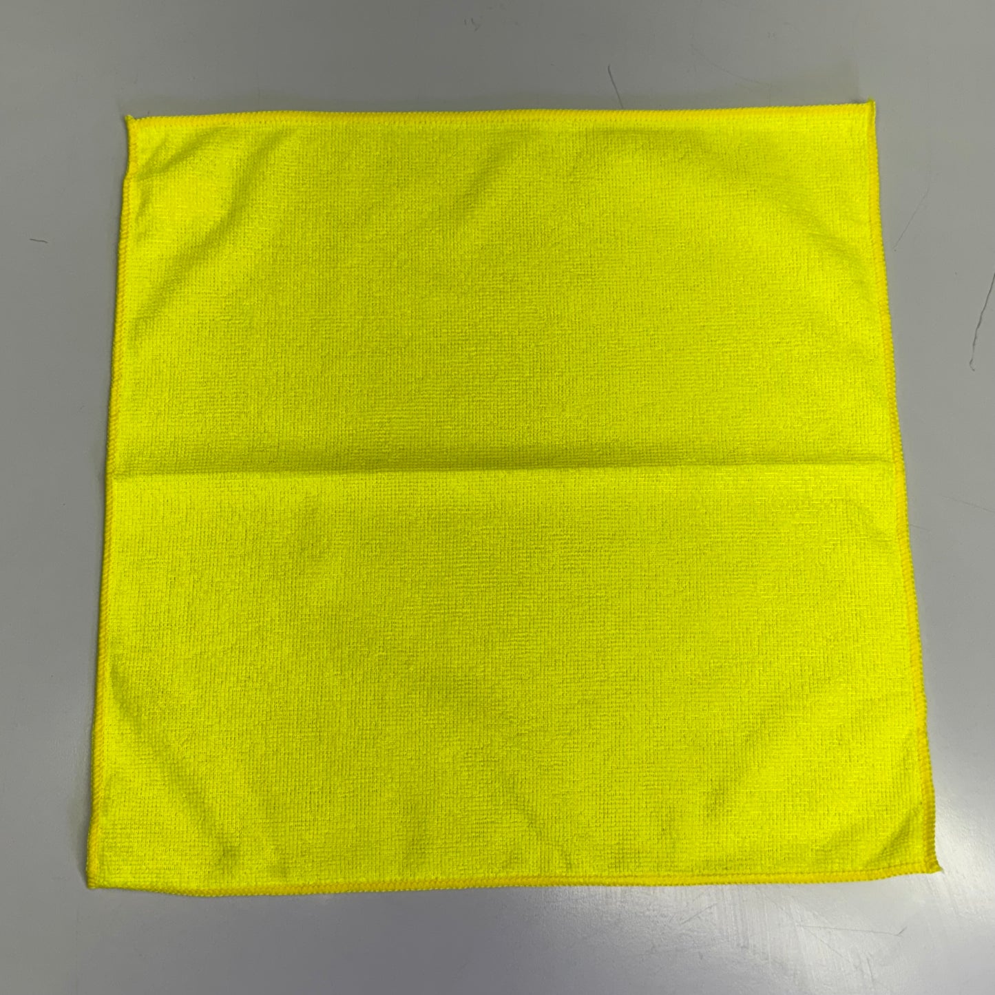 12 PACK! Yellow Microfiber Towel 16" x 16" MS-YE40200