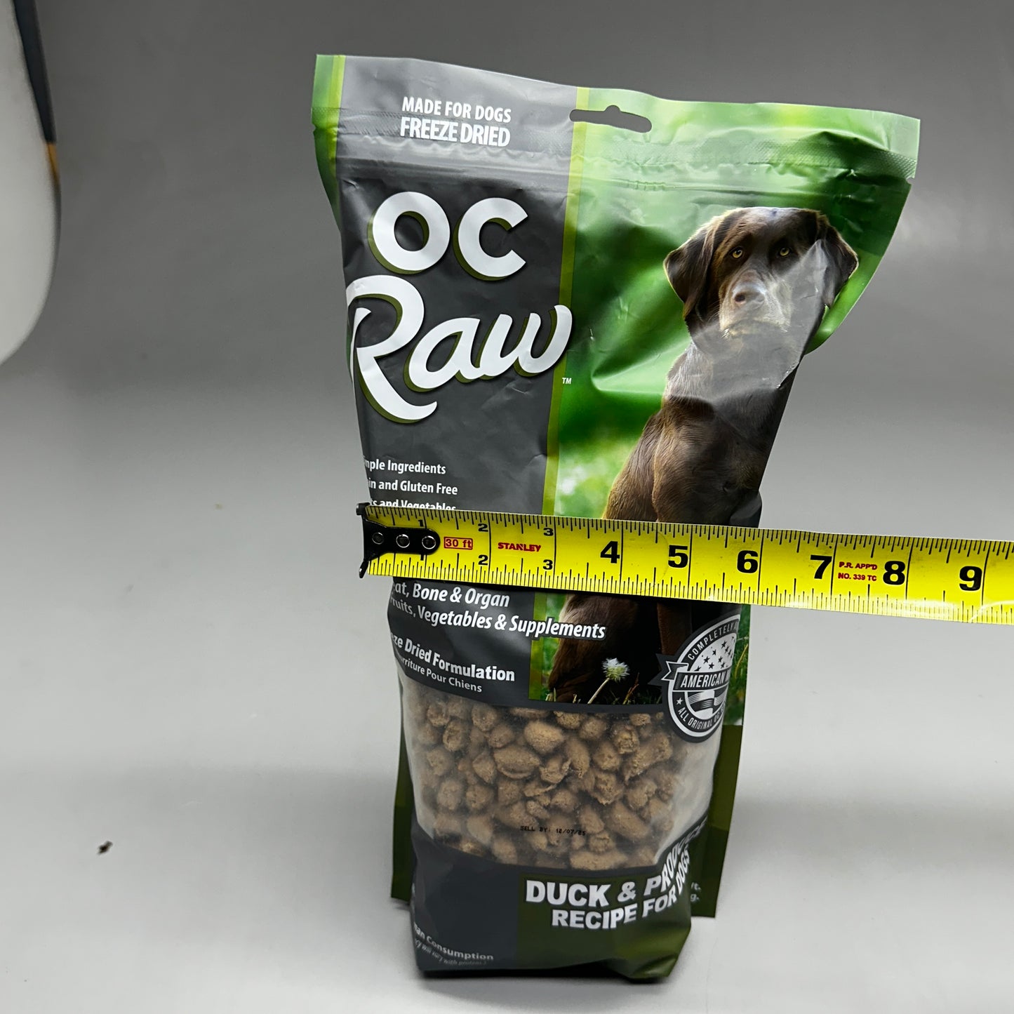 OC RAW Duck & Product Freeze Dried Meaty Rox for Dogs 20 Oz