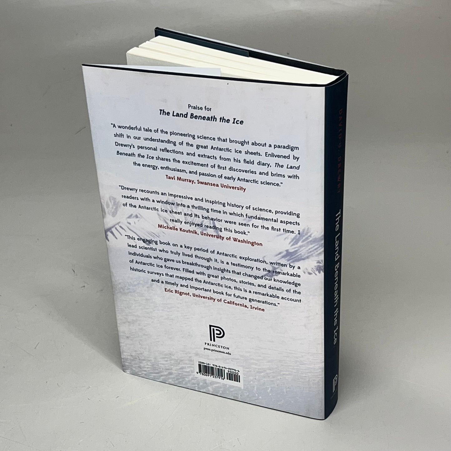 THE LAND BENEATH THE ICE The Pioneering Years Of Radar Exploration In Antarctica