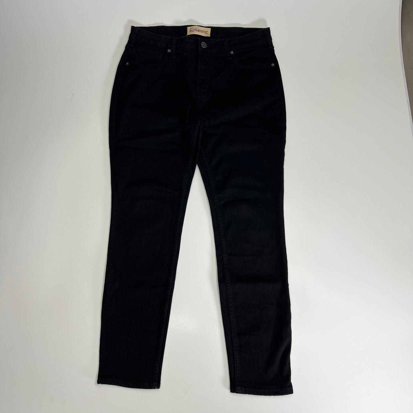 SILVER JEANS CO The Curvy High Skinny Women's Sz 14/29 Black LA94108AB510