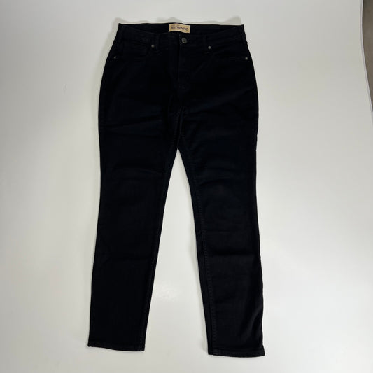 SILVER JEANS CO The Curvy High Skinny Women's Sz 14/29 Black LA94108AB510