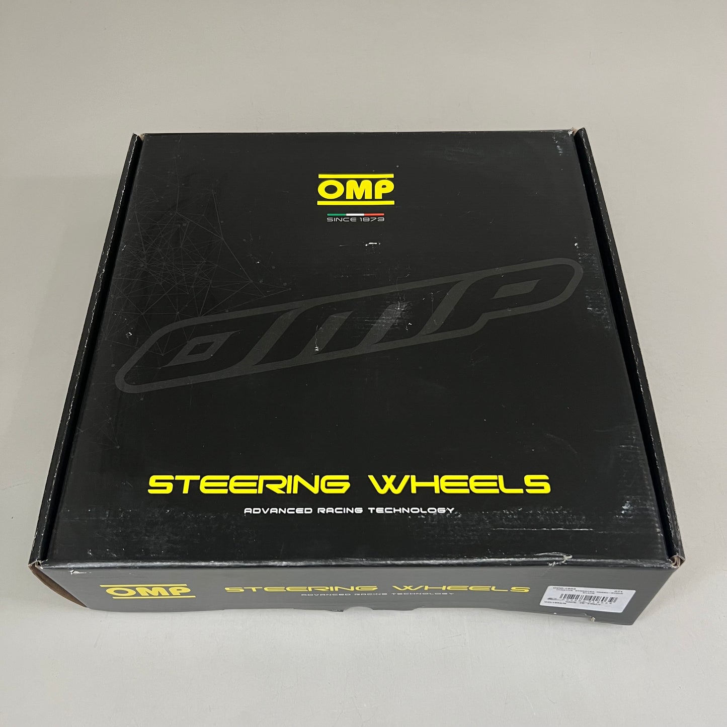 OMP Advanced Racing Steering Wheel Made In Italy 350mm Black OD0-1954-071