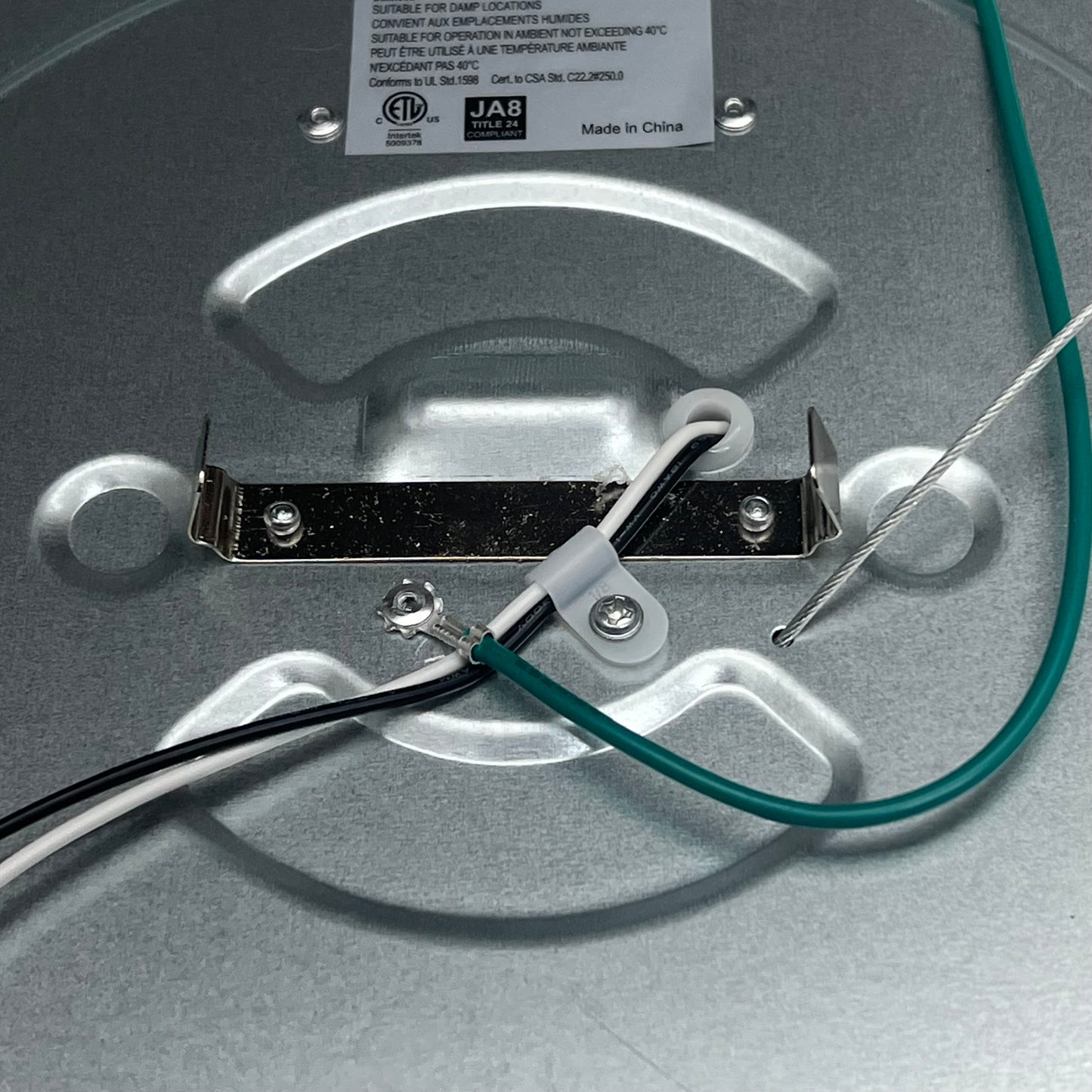 TRANS GLOBE Palomino Collection Modern Dimmable LED Light  11" White LED-30098