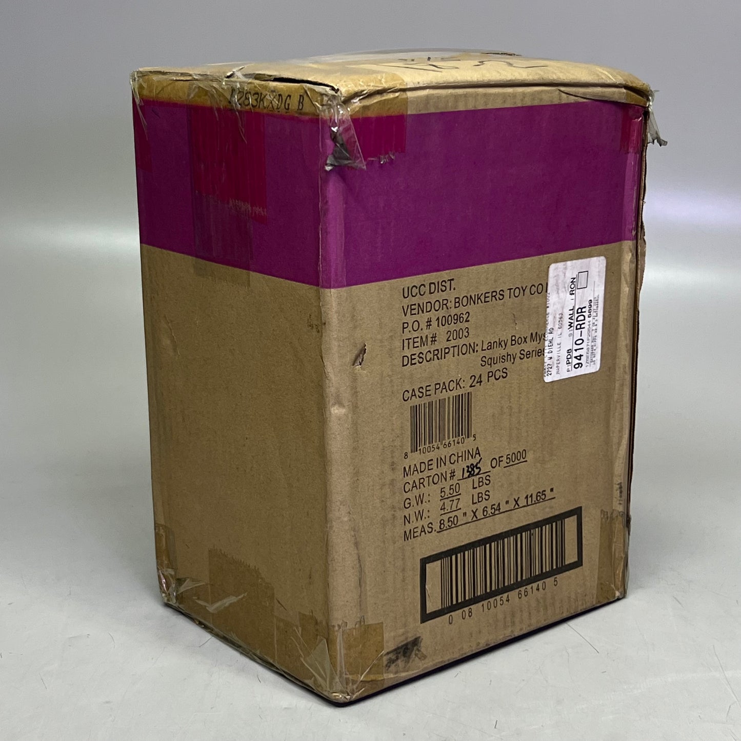 LANKYBOX (24 PACK) Squishy Mystery Box 24 2003