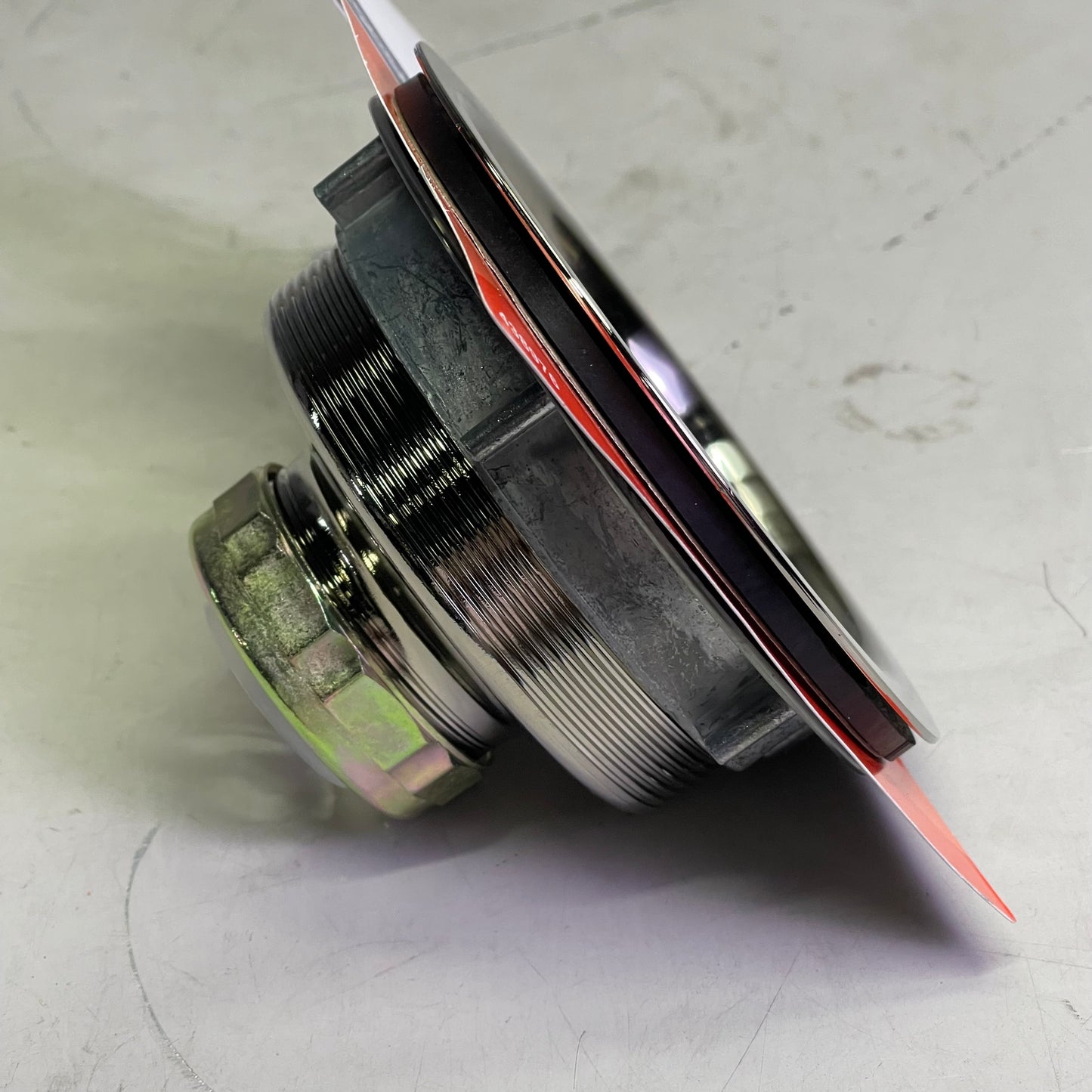 DO IT BEST Solid Brass Strainer 3-1/2" Dia Brushed Nickel DIB5435DSBN 438976