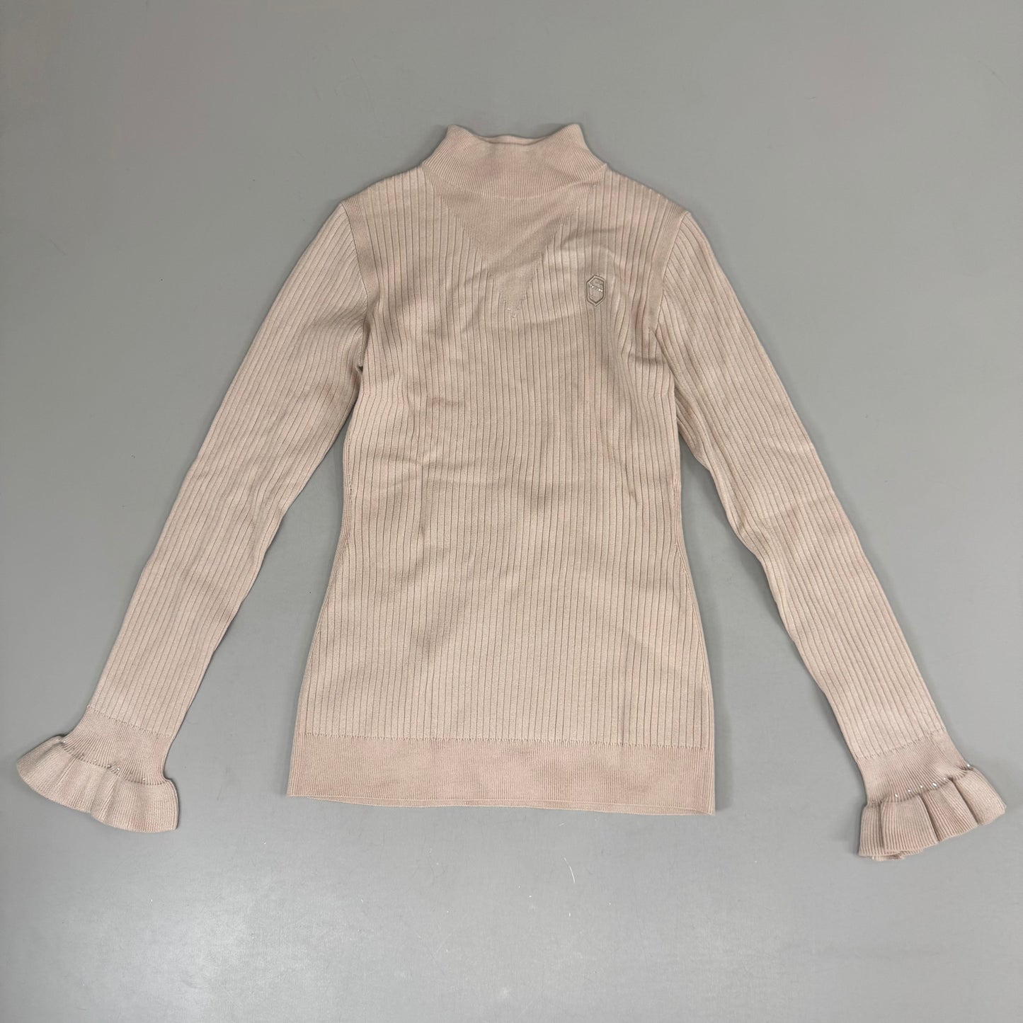 SAMSHIELD Lidia Equestrian Turtle Neck Sweter Women’s Sz S Cellulose