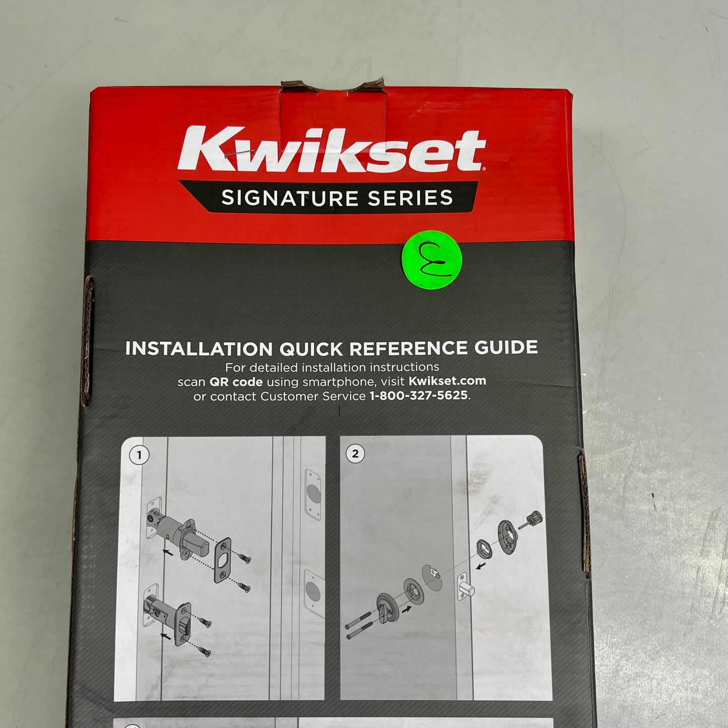 KWIKSET Hawthorne Handleset W/ Juno Knob Deadbolt Venetian Bronze 98001-104