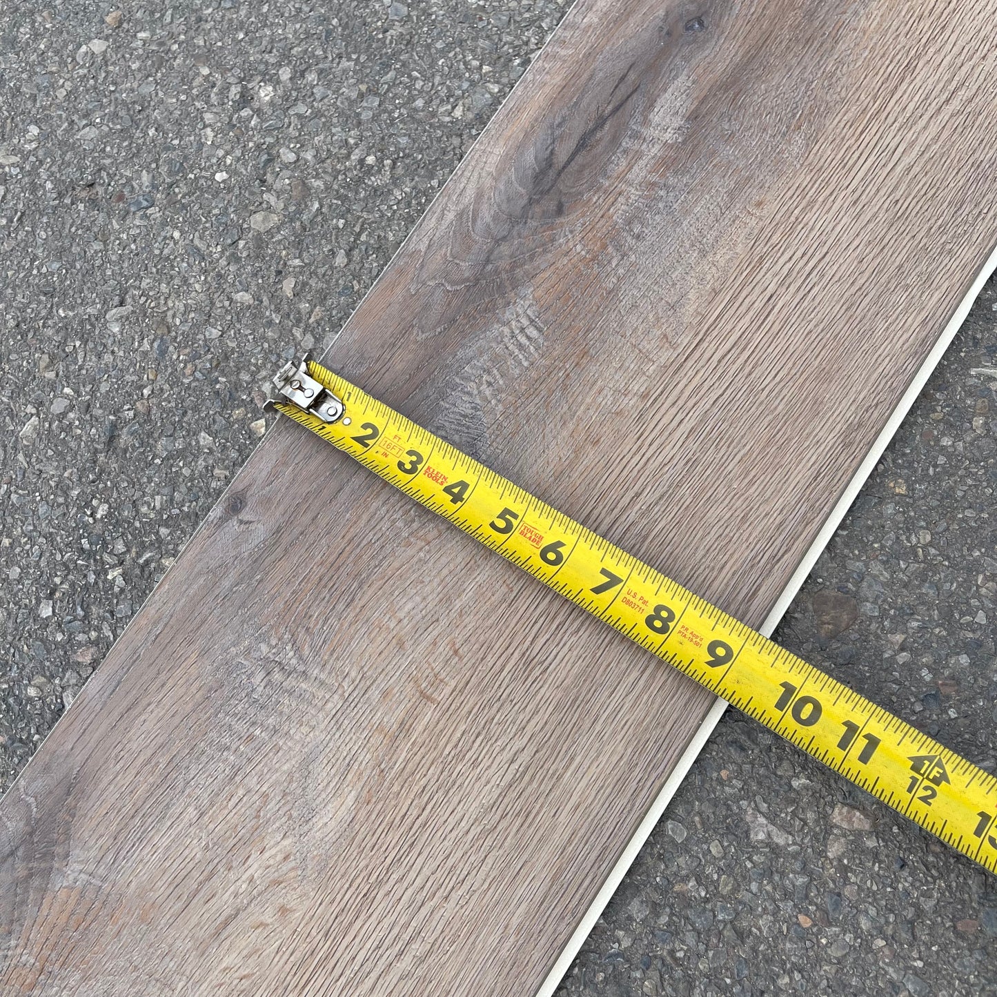 Z@ Pallet of NDURE Flooring Platinum Plus Series 60”x9” planks (AS-IS)