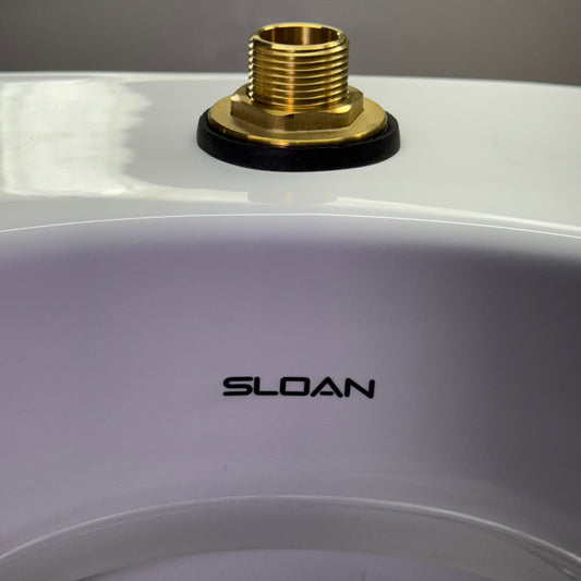 ZA@ SLOAN Vitreous China Wash Down Urinal White SU-1009 (As-Is)