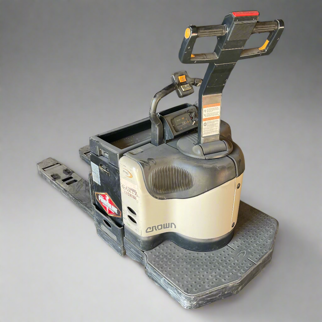 Z@ CROWN End Control Electric Pallet Jack PE 4500 Black & Grey (Used, Working)