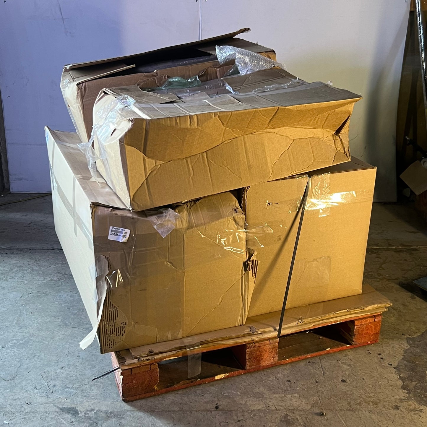 ZA@ Pallet of 24-Compartment Cardboard Dividers