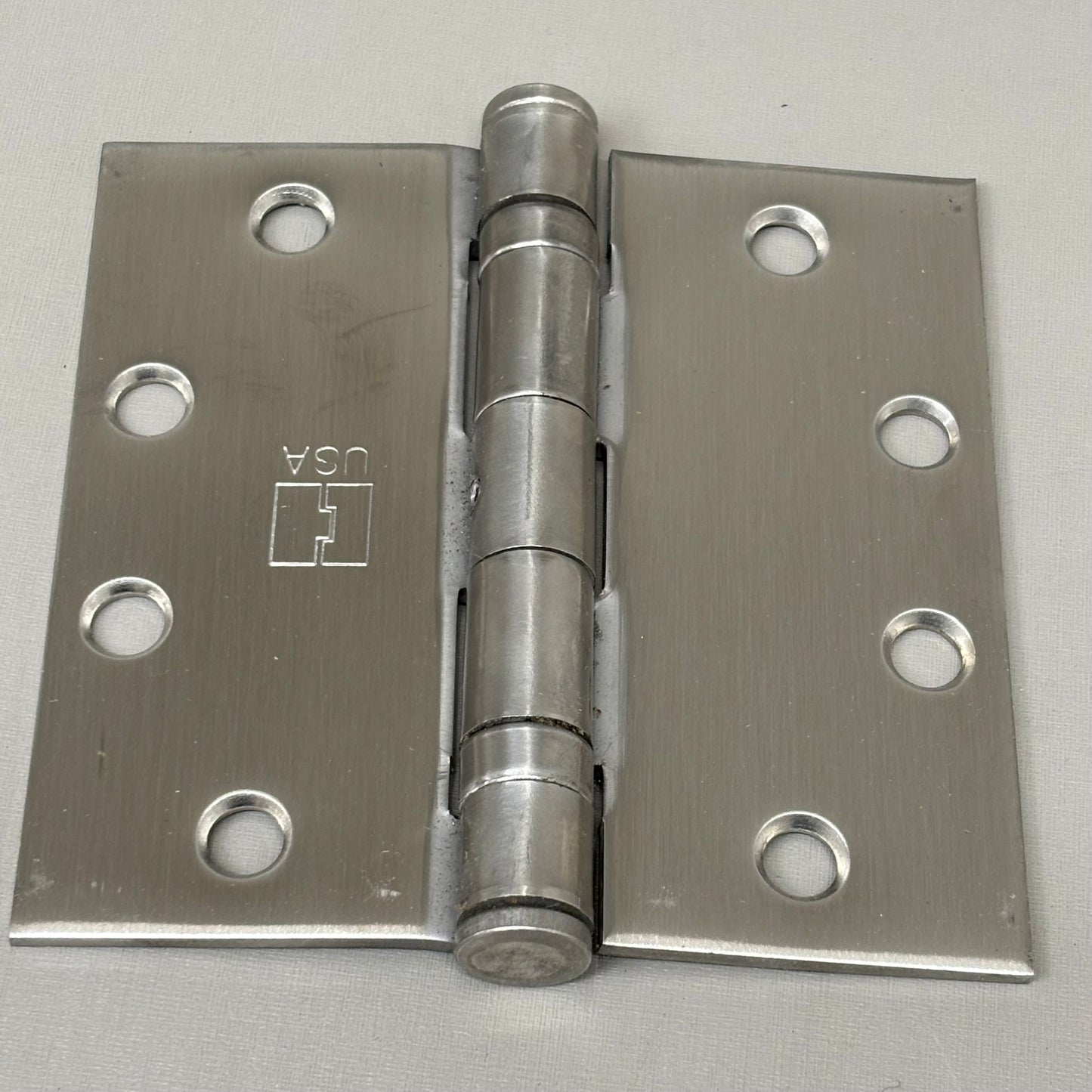 HAGER (3 PACK) Full Mortise Hinge 5 Knuckle Stainless Steel BB1191 Series 4.5"