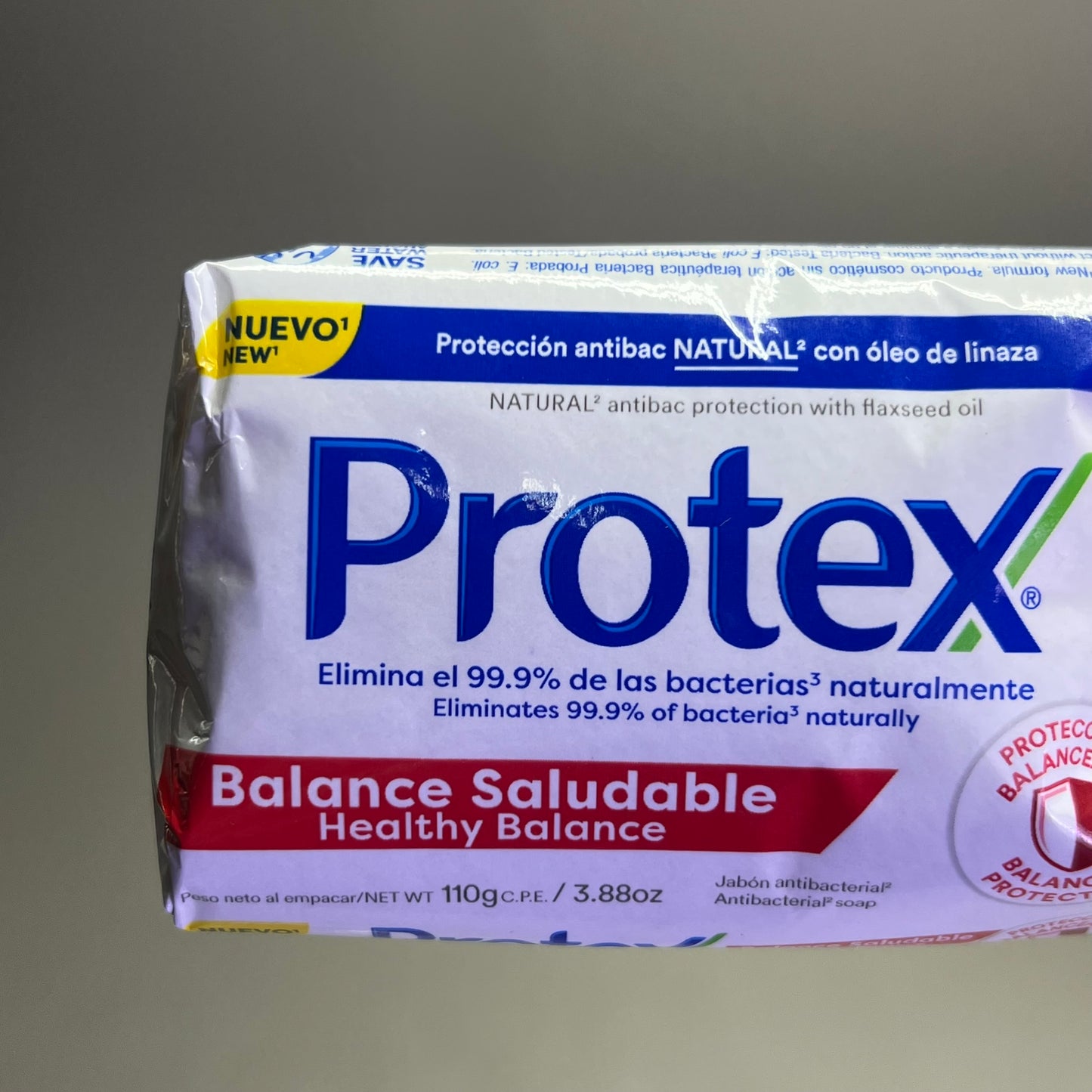 PROTEX (12 PACK) Healthy Balance Bar Soap Natural Antibac Protection BB 04/27