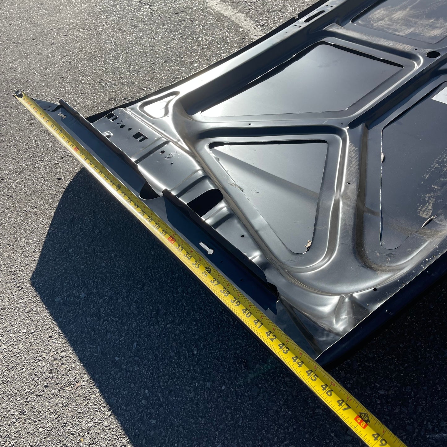 ZA@ Pallet of TONG YANG Hood for Ford F-Series Trucks & Bronco 1973-1979 Black FO1230133 (AS-IS)