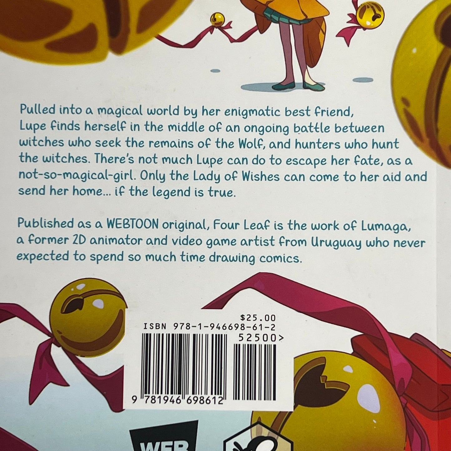 LUMAGA FOUR X LEAF Part 1 Comic Paperback W/ Stickers (2024 PRINTED) Fantasy