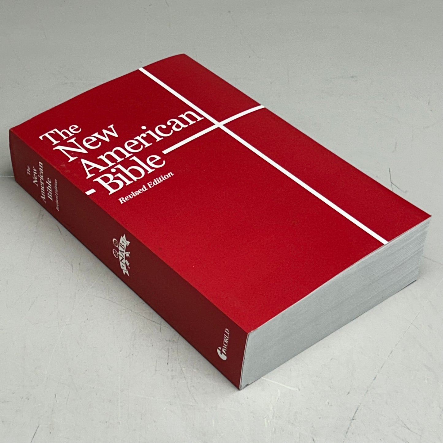 WORLD BIBLE PUBLISHING The New American Bible Revised Edition  1394 Pages Red