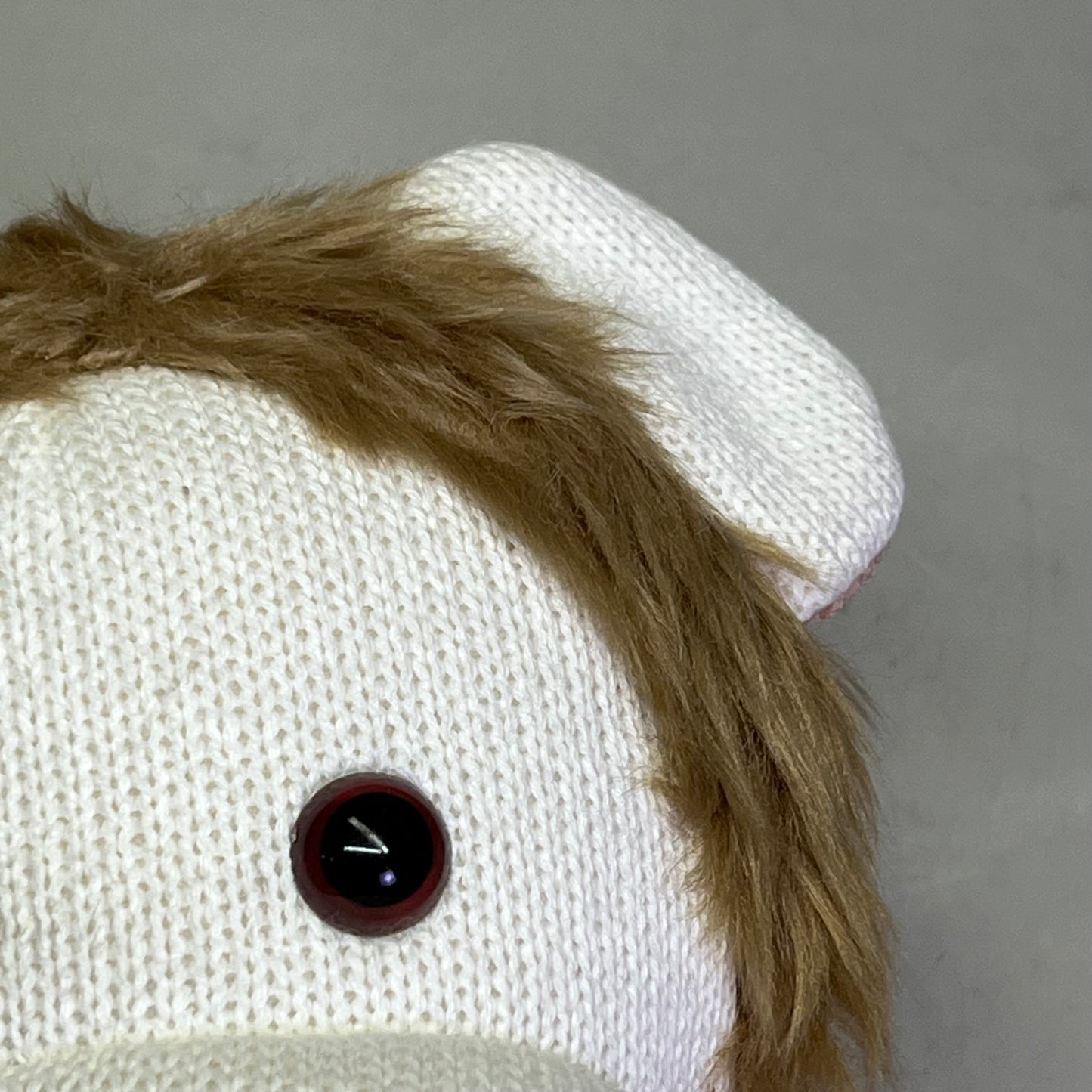 CROCHETTS Mochila Monito Kids Backpack 100% Natural Hypoallergenic Cotton Pink