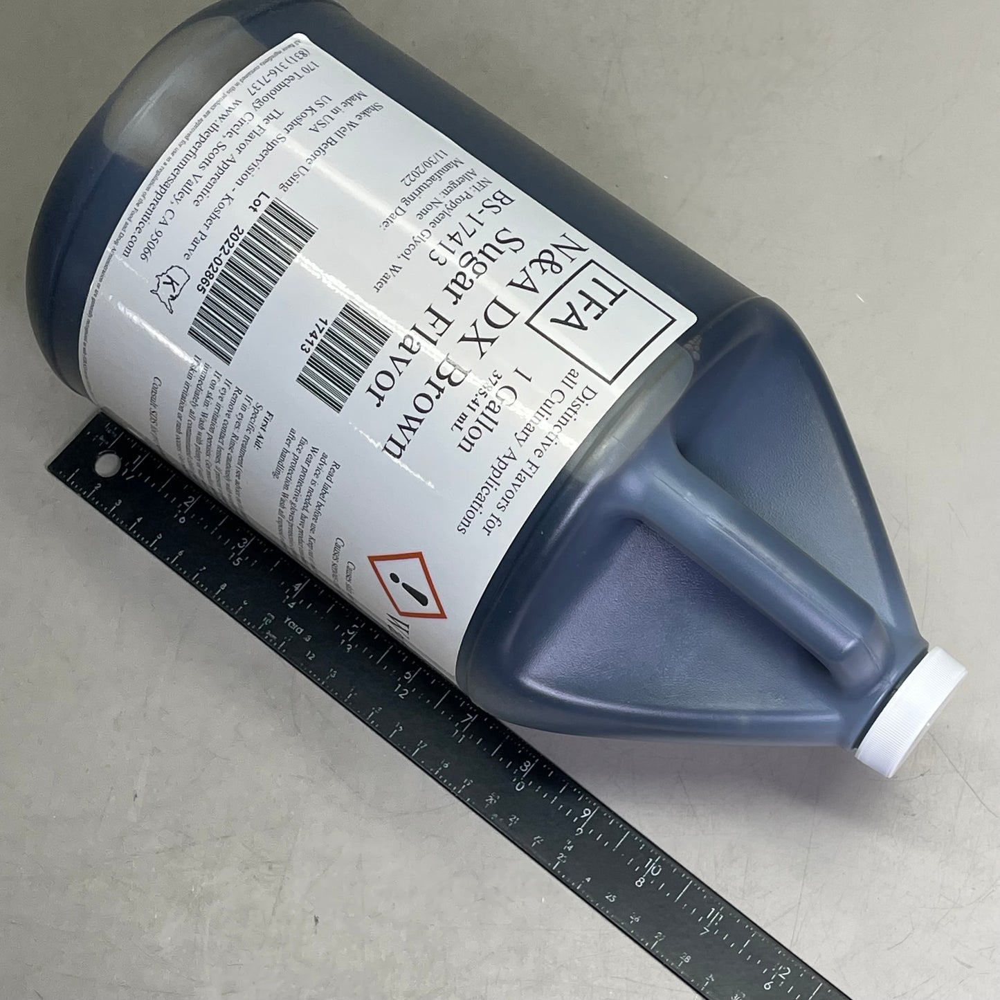 TFA N&A DX Brown Sugar Flavor Dessert & Bakery Syrup 1 Gallon BS-17413