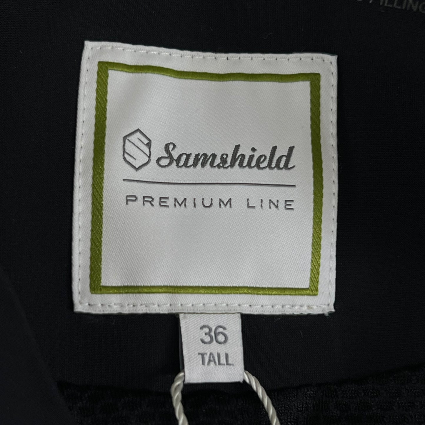 SAMSHIELD Victoria Equestrian Riding Jacket Sz Tall US 6, UK 8, FR 36 Black