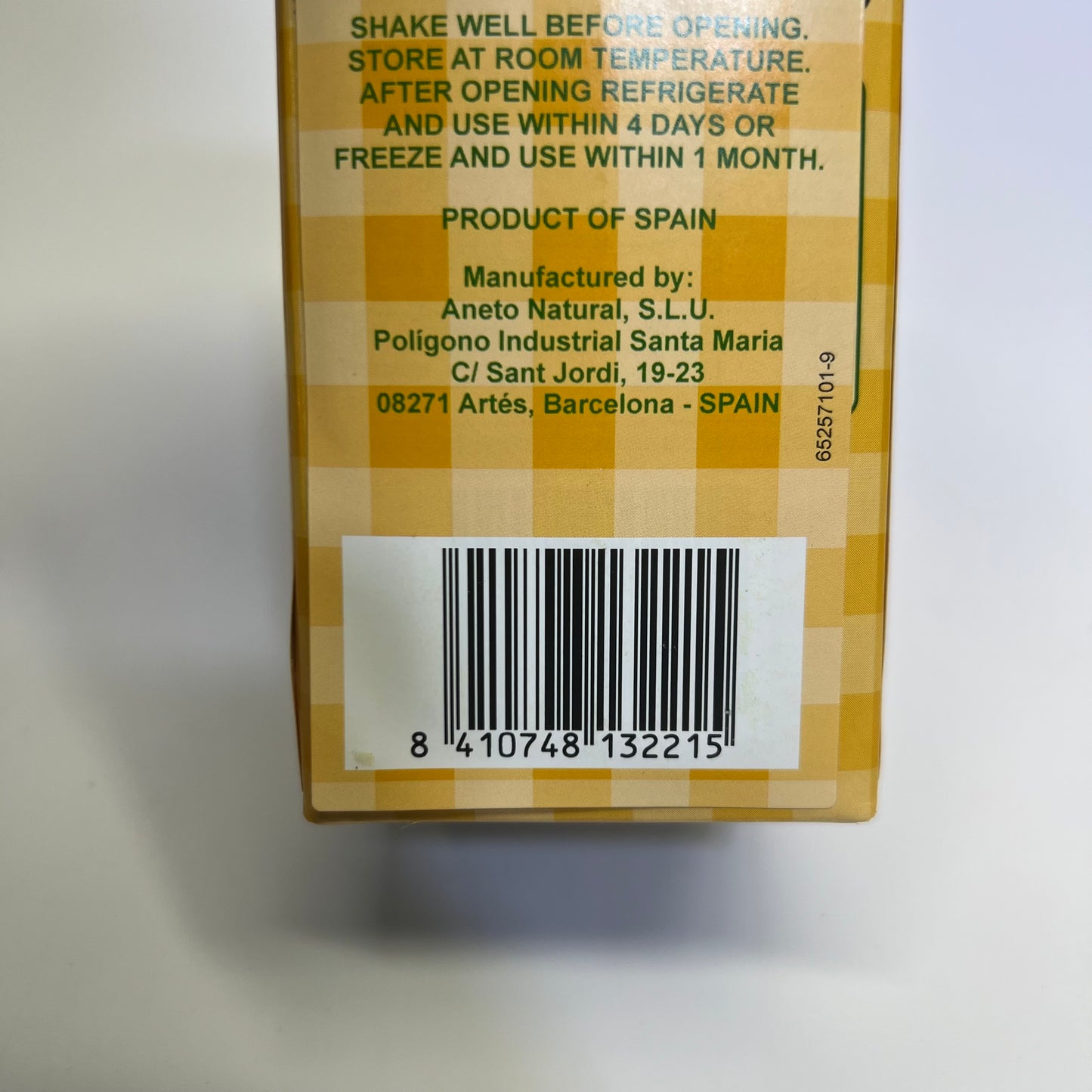 ZA@ ANETO (6 PACK) Valencian Paella Base 1 L BB 11/26 A