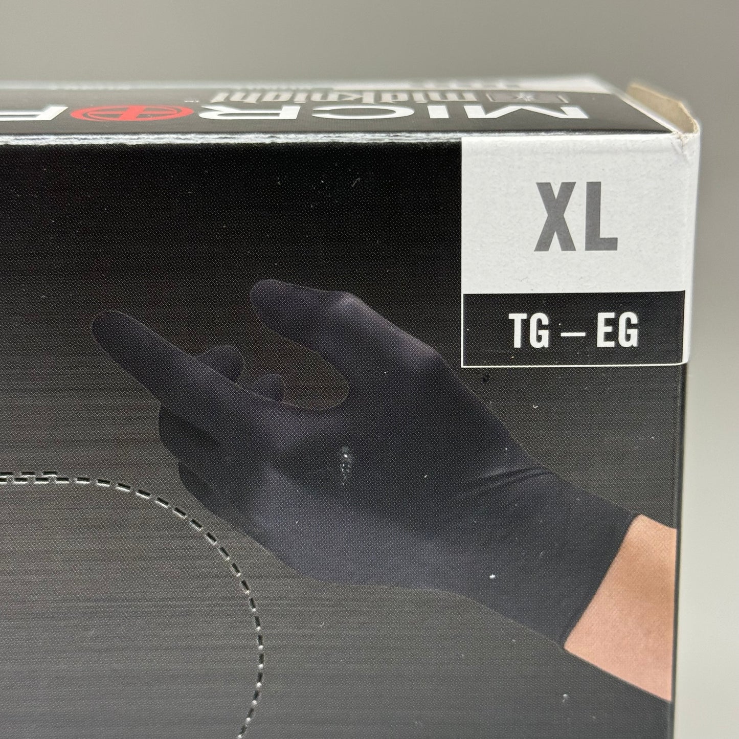 MICROFLEX (100 Pack) Midknight Nitrile Disposable Gloves Size: XL MK-296-XL